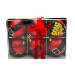 Bola Natalina Roupa Noel 7cm