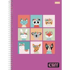 CADERNO CD CLIFF FEM 12X1 192F 6682