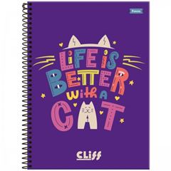 CADERNO CD CLIFF FEM 20X1 320F 6684