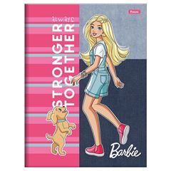 CADERNO BROCHURAO CD BARBIE 80F 8268