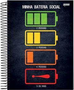 CADERNO CD INSANO 1X1 80F 68871