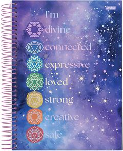 Caderno Cd Mystic 10x1 160f 69021