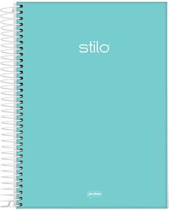 CADERNO PP STILO 10X1 160F VD PAST 68859