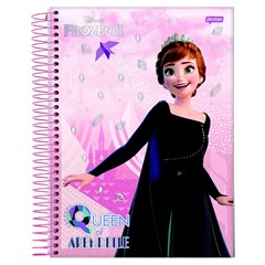 CADERNO 1/8 ESP CD FROZEN 80F 69203