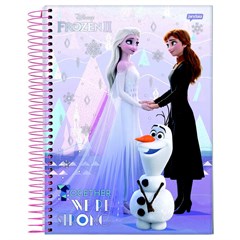CADERNO 1/8 ESP CD FROZEN 80F 69203