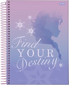 CADERNO CD FROZEN 10X1 160F 69206