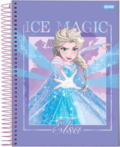CADERNO CD FROZEN 10X1 160F 69206