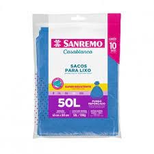 SACO LIXO SANR REF 10P 50L SR2050