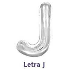 Balao Metalizado Prata J 8047