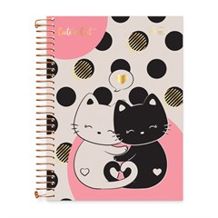 CADERNO 1/4 CUTE CAT 80F 0723001