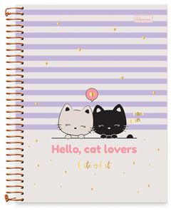 Caderno Cd Cut Cat 1x1 80f 0723002