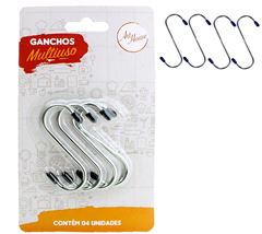 GANCHO METAL 4P 332754