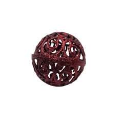 BOLA NAT TEXT FOLH/FLO 8CM C/9. VI PM8256