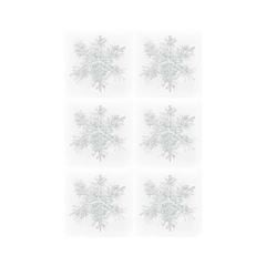FLOCOS NEVE 9CM 6P TD410