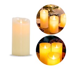 Vela Parafina Led 17,5cm Yjv9725