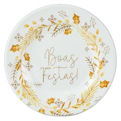 Prato Natalino Melamina Sobremesa