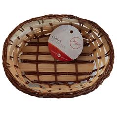CESTA DE PALHA OVAL 337612