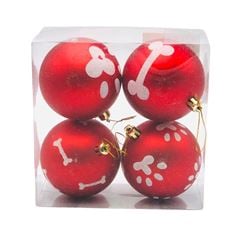BOLA NAT CROM OSSO/PAT 8CM 4P VM/BCA 1699739