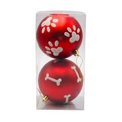 BOLA NAT CROM OSSO/PAT 10CM 2P VM/BCA 1699740