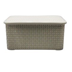 Cesto Rattan Plasbrink 16l Bco 1317