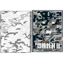 CADERNO CD HIDE 1X1 80F 294381