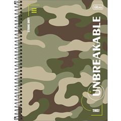 CADERNO CD HIDE 1X1 80F 294381