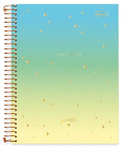 CADERNO CD SWEET 1X1 80F 0734002