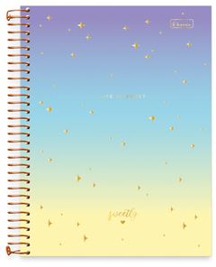 CADERNO CD SWEET 1X1 80F 0734002