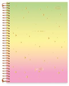 CADERNO CD SWEET 1X1 80F 0734002