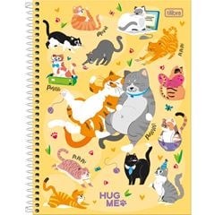 CADERNO CD HUG ME 10X1 160F 314137