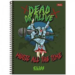 CADERNO CD CLIFF MASC 20X1 320F 6689