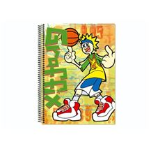 Caderno Capa Dura 10x1 Graffix 140 Folhas