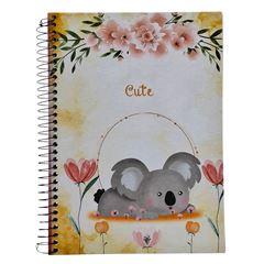 CADERNO CD CUT CATS 12X1 168F 5551