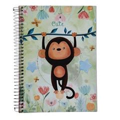 CADERNO CD CUT CATS 12X1 168F 5551