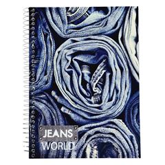 CADERNO CD JEANS WORLD 10X1 140F 884