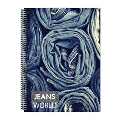 CADERNO CD JEANS WORLD 12X1 168F 885