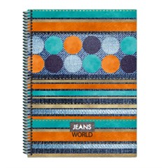 CADERNO CD JEANS WORLD 12X1 168F 885