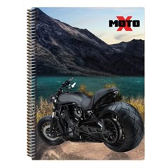 CADERNO CD X-MOTO 12X1 168F 367