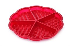 FORMA WAFFLE SILICONE WINCY CORACAO CLA09243