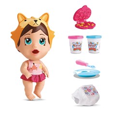 Boneca Little Dolls Bicho Faz Caca 8187