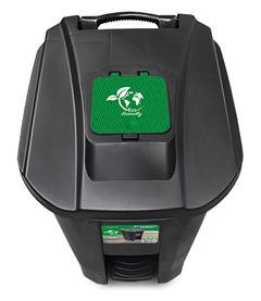 LIXEIRA C/RODA/PEDAL 120L 25749PI