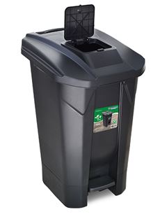 LIXEIRA C/RODA/PEDAL 120L 25749PI