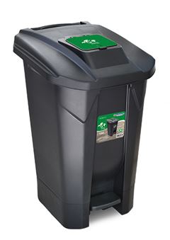 LIXEIRA C/RODA/PEDAL 120L 25749PI