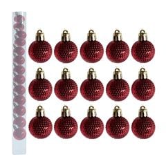 BOLA NAT LISA 3CM C/15 VINHO KX9675