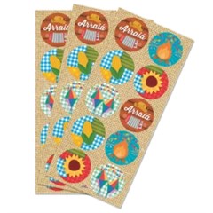 ADESIVO RED JUNCO 30P FEST JUN (NC)