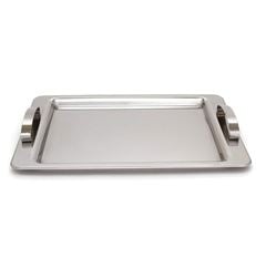 Bandeja com Alça Atina Brinox Aço Inox