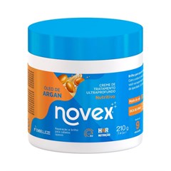 Creme Trat Novex 210g Argan 7268