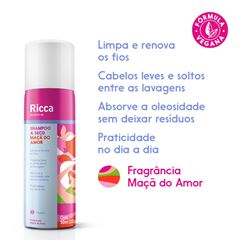 SHAMPOO SECO RICCA 50ML MAC AMOR 2854
