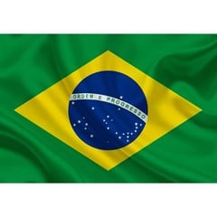 BANDEIRA BRASIL 60X90 TECIDO PIF 651010