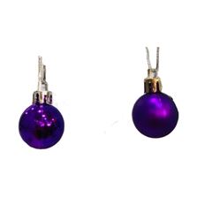 Bola Natalina Mista Sortidas Violeta